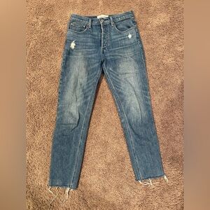 Aritzia denim forum the yoko high rise slim 28L jeans| size 27